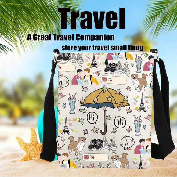 Elegant 7.87" Crossbody Bag with Magnetic Closure - Perfect Travel Companion - Picture 7 of 7